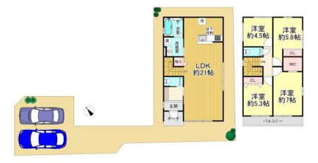 �Ԏ��} �}�ʂƌ������قȂ�ꍇ�͌�����D��ƒv���܂��B