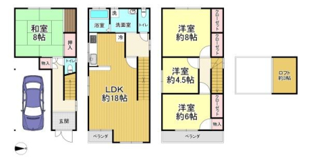 �Ԏ��} �}�ʂƌ������قȂ�ꍇ�͌�����D��ƒv���܂��B