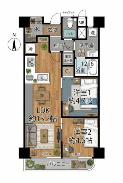 �Ԏ��} �}�ʂƌ������قȂ�ꍇ�͌�����D��ƒv���܂��B
