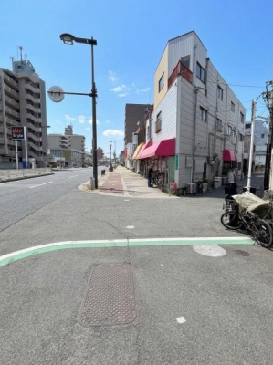 �O�ʓ��H�܂ތ��n�ʐ^ ��`��