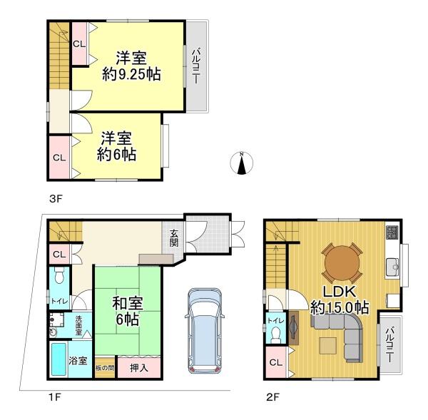 �Ԏ��} �}�ʂƌ������قȂ�ꍇ�͌�����D��ƒv���܂��B