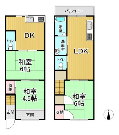 大阪市西成区旭３丁目　中古戸建